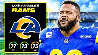 I Rebuilt the Los Angeles Rams on Madden 24 [upl. by Annahvas257]