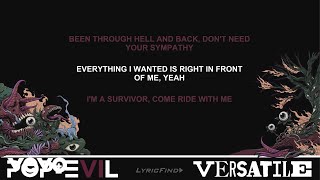 Pop Evil  Survivor Lyric Video [upl. by Alan]