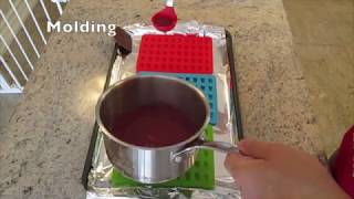 THC Infused Vegan Gummy Bears Recipe Tutorial Using Agar Agar [upl. by Alletse]