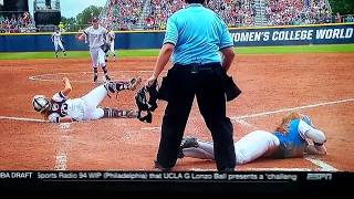 Lisa Fernandez Ejected UCLA Vs Texas AampM [upl. by Jamima]