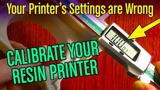 Get Accurate Prints  Calibrating Your SLA 3d Resin Printer [upl. by Aicenat755]