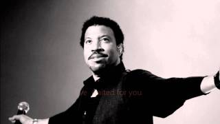 Lady  Lionel Richie 720P HD with Lyrics [upl. by Packston317]