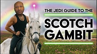 Chess Openings How To Play The Scotch Gambit  Quickstarter Jedi Guide [upl. by Eelan491]