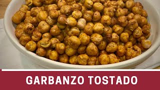 Garbanzos Tostados al Horno Crujientes Snack Saludable  The Frugal Chef [upl. by Ayot]