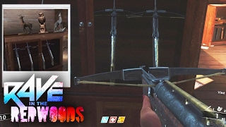 RAVE IN THE REDWOODS EASTER EGG CROSSBOW GUIDE WONDERWEAPON CROSSBOWS Infinite Warfare Zombies [upl. by Alleoj]