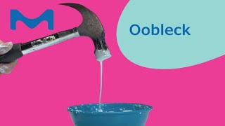 Oobleck at Home STEM Experiment [upl. by Oremor]