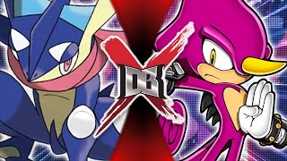 Greninja VS Espio Pokemon VS Sonic the Hedgehog  DBX [upl. by Kablesh295]