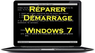 Comment réparer le démarrage de Windows 7 [upl. by Priscella]