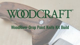 WoodRiver Knife Kit Build [upl. by Ilsel]