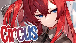 Nightcore  Britney Spears \\ Circus Lyrics [upl. by Lehcsreh735]