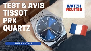 TEST amp AVIS TISSOT PRX QUARTZ FRANCAIS [upl. by Guadalupe115]