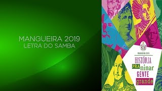 Mangueira 2019  Letra do samba [upl. by Aklam669]