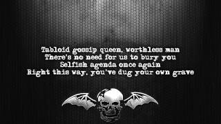 Avenged Sevenfold  Critical Acclaim Lyrics on screen Full HD [upl. by Hurleigh465]