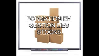 Formation Gestion des stocks [upl. by Ada772]