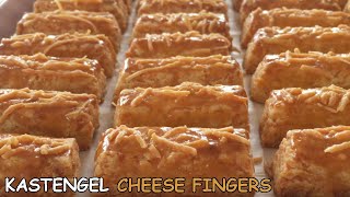 Kastengel  Buttery Cheesy Dutch Indonesian Snack  Cheese Fingers [upl. by Zachary]