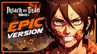 The Rumbling Attack on Titan S4  EPIC COVER [upl. by Sherar]