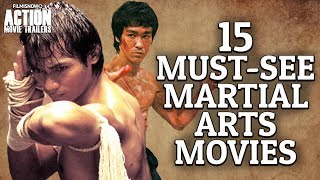 15 Martial Arts Movies You Must Watch In Your Lifetime [upl. by Elem]