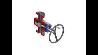 NON RISING STEM GATE VALVE [upl. by Unhsiv]