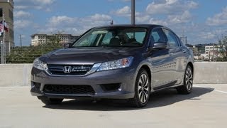 2014 Honda Accord Hybrid Review and Road Test [upl. by Denni]