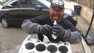 RESURFACE YOUR ENGINE BLOCK AT HOME FOR BROKE FOLKZ [upl. by Hsur]