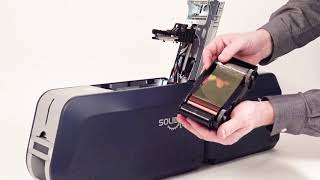 Solid510L Secure Laminating ID Card Printer [upl. by Sanfo]