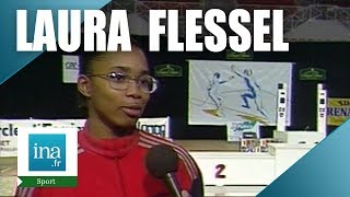 1991  Laura Flessel championne de France junior épée  Archive INA [upl. by Aylmar]