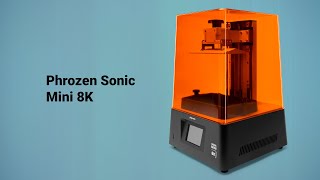 Phrozen Sonic Mini 8K 3D Printer Introduction [upl. by Notsreik]