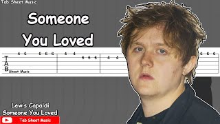 Lewis Capaldi  Someone You Loved Guitar Tutorial [upl. by Mihcaoj]