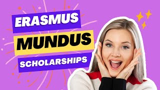 Erasmus Mundus Scholarships in Netherlands [upl. by Annaoy]