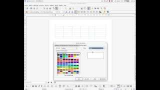 Faire des tableaux avec LibreOffice [upl. by Frymire]