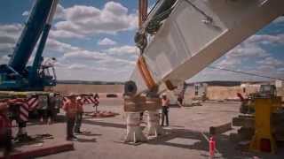 Liebherr  R 9800 Mining Excavator Ship to Site Timelapse [upl. by Peltier623]