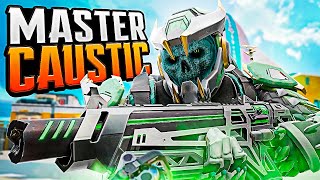 HOW TO MASTER CAUSTIC IN SEASON 22 Apex Legends [upl. by Atikim841]