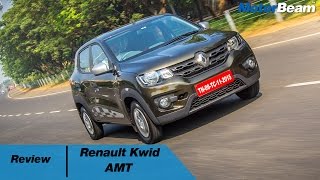 Renault Kwid AMT Review  MotorBeam [upl. by Nwahsar615]