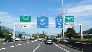 France A43  N201 Chambéry [upl. by Akenihs996]