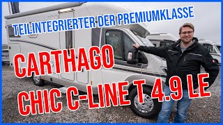 Carthago chic cline T 49 LE Modelljahr 2021  Teilintegrierter der Premiumklasse mit Einzelbetten [upl. by Nikal]