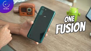 Motorola One Fusion  Review en español [upl. by Amandie]