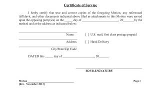 Motion Packet Forms [upl. by Eimor]