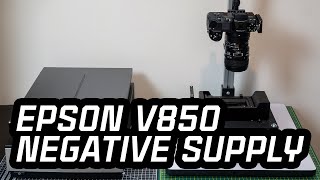 Epson v850 vs Negative Supply amp DSLR [upl. by Tesil]