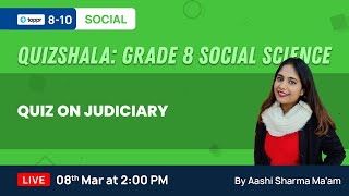 Judiciary  Class 8 Social Science [upl. by Barth453]