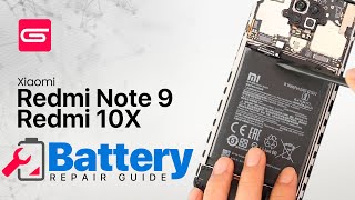 Redmi Note 9 Battery Replacement  Redmi 10X BN54 [upl. by Delaney]