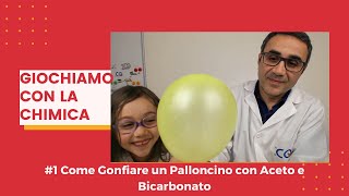 Come Gonfiare un Palloncino con Aceto e Bicarbonato LIVE 1 [upl. by Adal406]