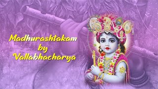 Madhurashtakam  Adharam Madhuram Lyrics and Meaning  Aks amp Lakshmi [upl. by Akienat366]