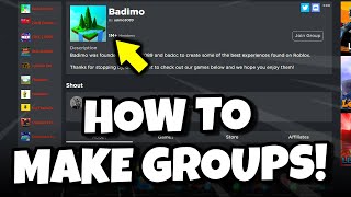 How to Make a PROFESSIONAL Roblox Group [upl. by Nhojleahcim377]