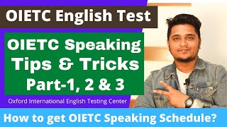 How To Get OIETC Speaking Test Schedule Tips amp Tricks For OIETC Speaking Test [upl. by Hackney]