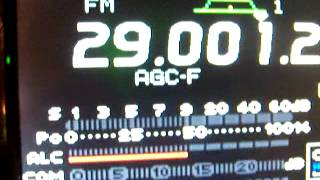 Icom IC7000 Ham Radio Power output [upl. by Nnewg]