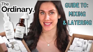 The Ordinary  ULTIMATE GUIDE TO MIXING amp LAYERING SKINCARE [upl. by Kaitlynn]