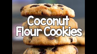 How To Make Coconut Flour Cookies [upl. by Ardnuaek629]