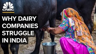 Why Big Dairy Companies Struggle In India [upl. by Asirehc]