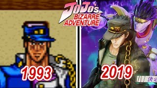 JoJos Bizarre Adventure Games Evolution 1993  2019 [upl. by Enihpad]