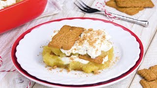 Apfel Spekulatius Dessert  Rezept für ein Weihnachts Tiramisu [upl. by Tomas130]